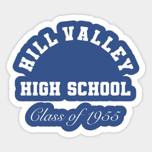 Hill Valley High Sticker